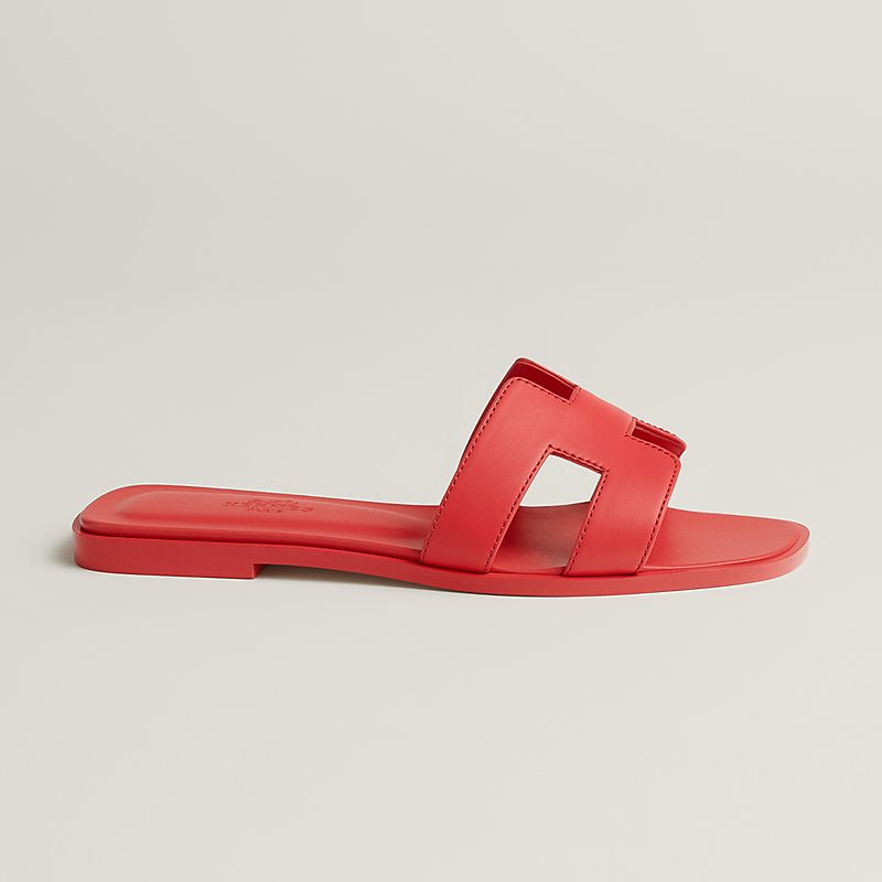 HERMES ピンク サンダル Oran sandal | Hermès Canada
